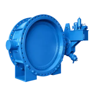 HD741X Hydraulic Control Check Butterfly Valve