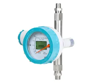 Male Thread Digital Display Vertical Metal Tube Rotameter