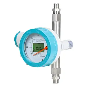 Male Thread Digital Display Vertical Metal Tube Rotameter