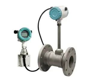 Remote type vortex flow meter