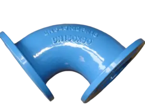 ductile iron Flanged Elbow-8