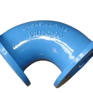 ductile iron Flanged Elbow-8